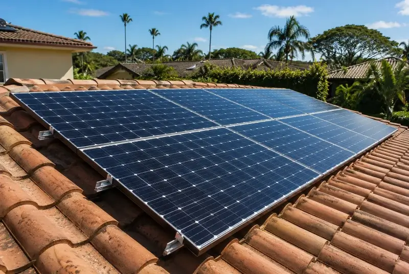 Installation de panneaux solaires à Valderiès