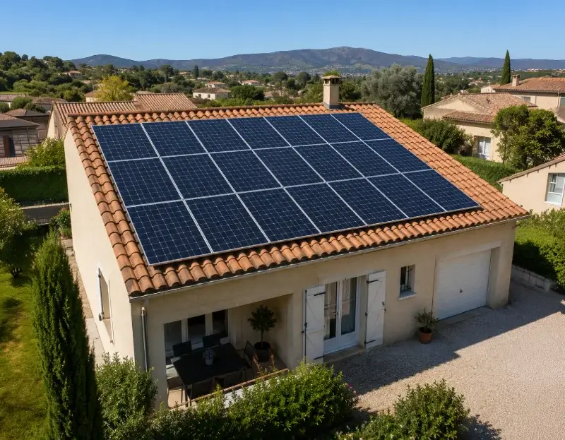 Prime à l'autoconsommation panneaux solaires Valderiès — aide financière de l'État